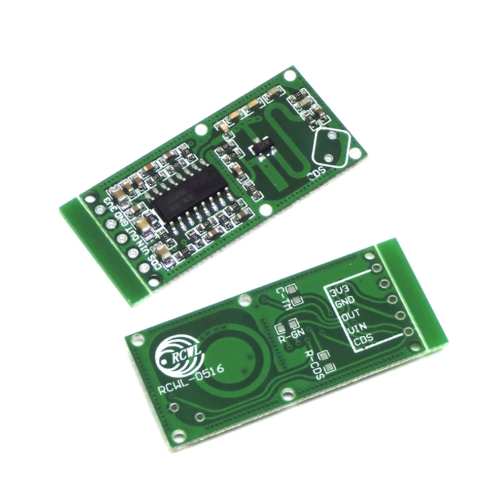 2PCS RCWL-0516 Microwave Radar Sensor Module Human body induction Switch Module Intelligent Sensor