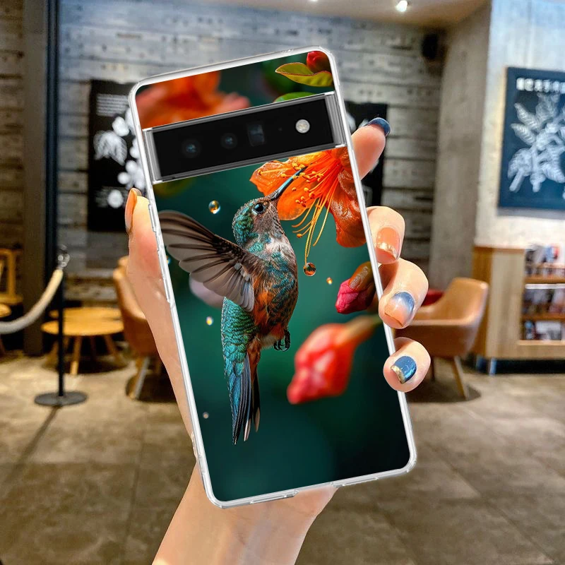 حافظة لهاتف جوجل بيكسل 9 8 7 6 9A 8A 7A 6A 5 4 5A 4A 3A Pro XL غطاء شفاف ناعم وشفاف من البولي يوريثان الطنان #4