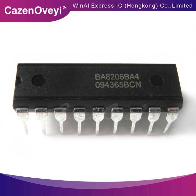 10 piezas BA8206BA4K BA8206 DIP-18
