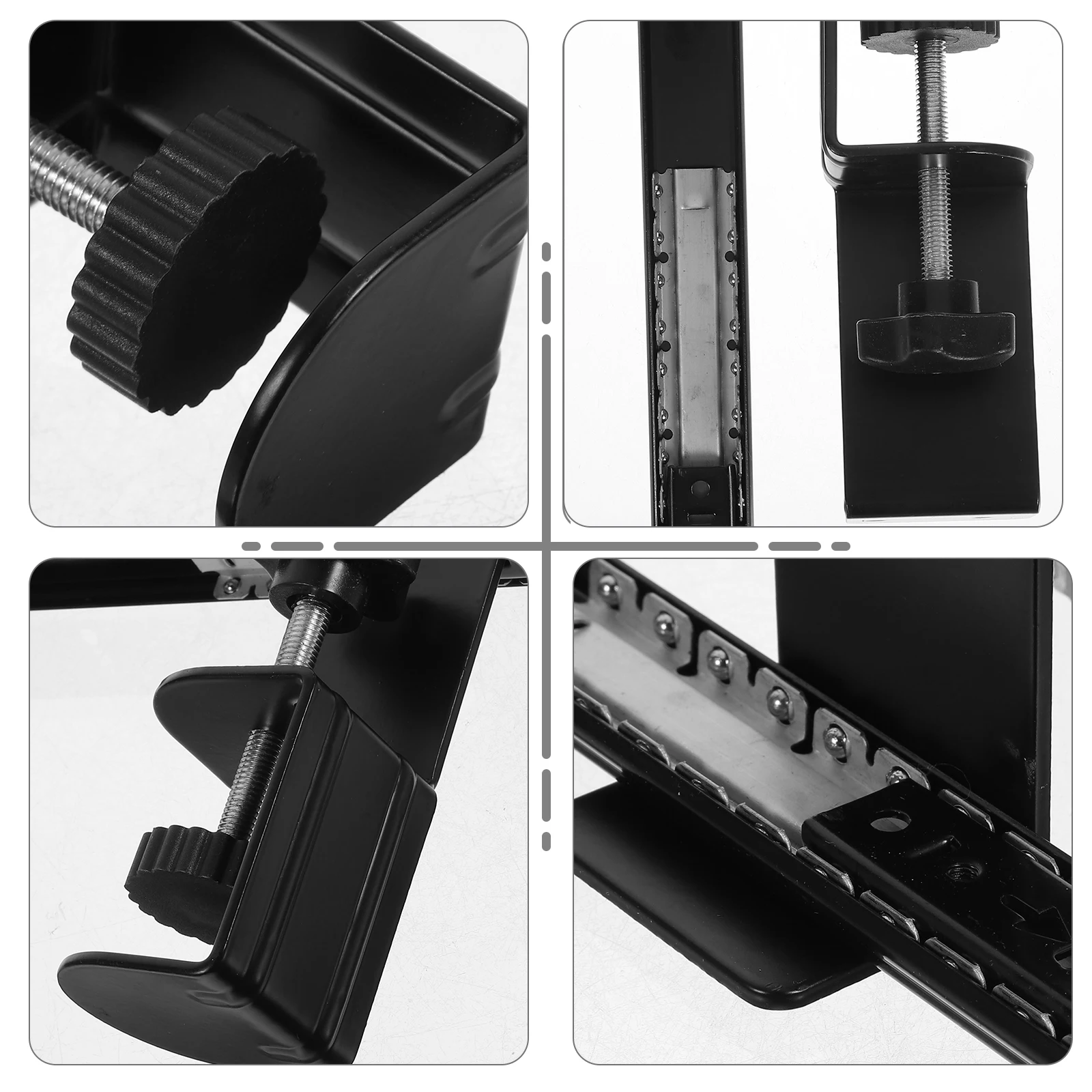 1set-desktop-extension-bracket-adjustable-slide-rail-keyboard-support-for-under-desk-use-table-countertop-extender-comfortable