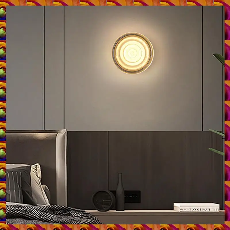 

BTCL 7W LED Light Minimalist Wall Lamp With 3 Color Modes Modern Hallway Staircase Wall Lamp Bathroom Decorative Lighting