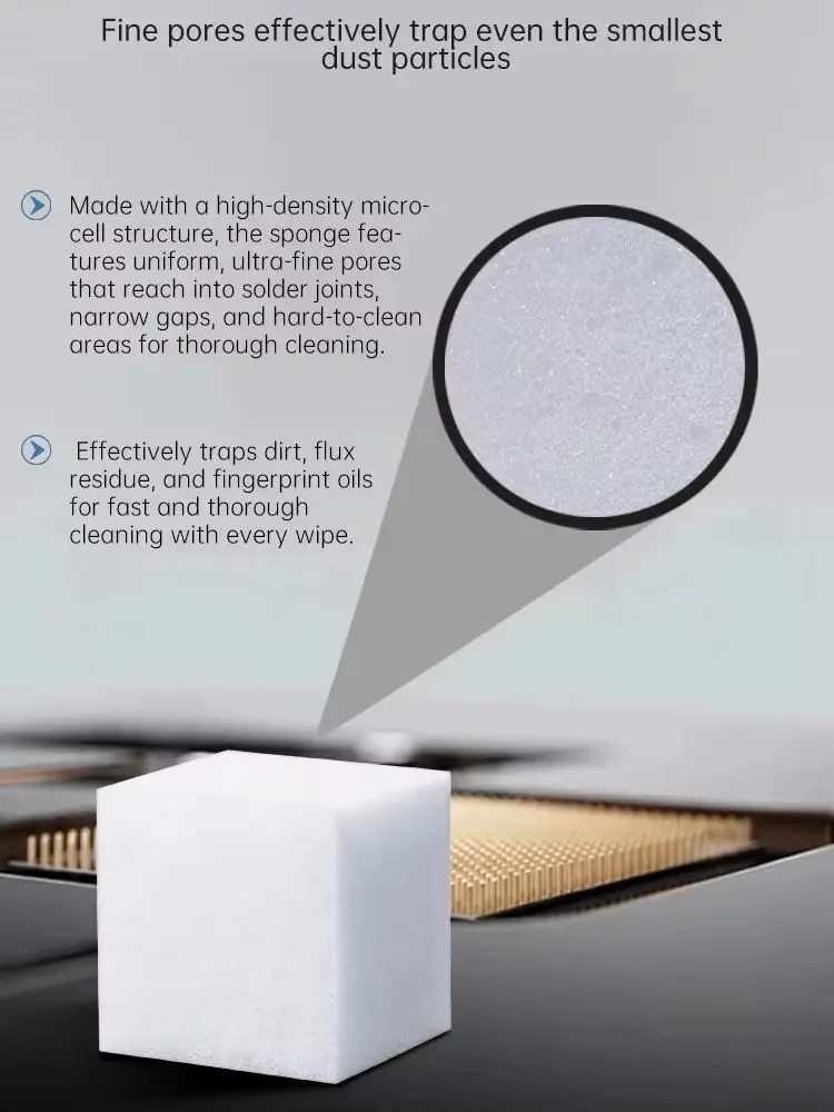 JCID HM-5 Nano Cleaning Sponge, Used for Cleaning Mobile Phone Repair Chips, Motherboards, Electronic Components, and Cameras