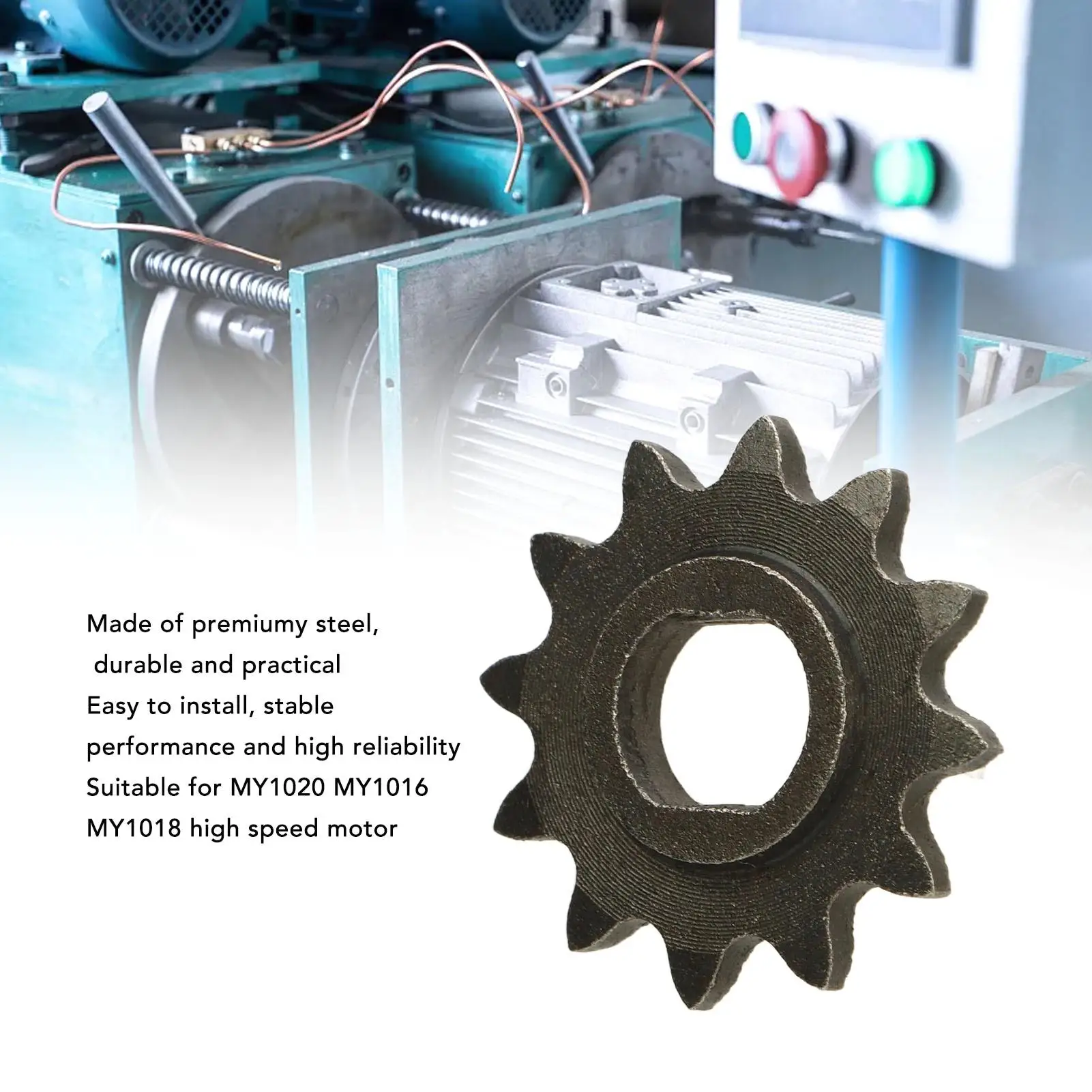 High Quality 25H 12T Steel Sprocket For my1020 MY1016 MY1018 Motors High Performance Parts