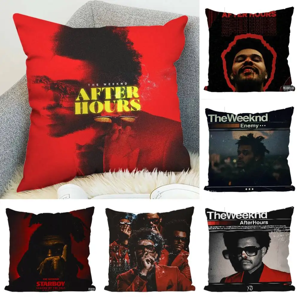 

The Weeknd Pillow Case Luxury Double-sided For Car Pillows 45x45 Cushions Cover Home And Decoration Sofa Pillowcase 50x50