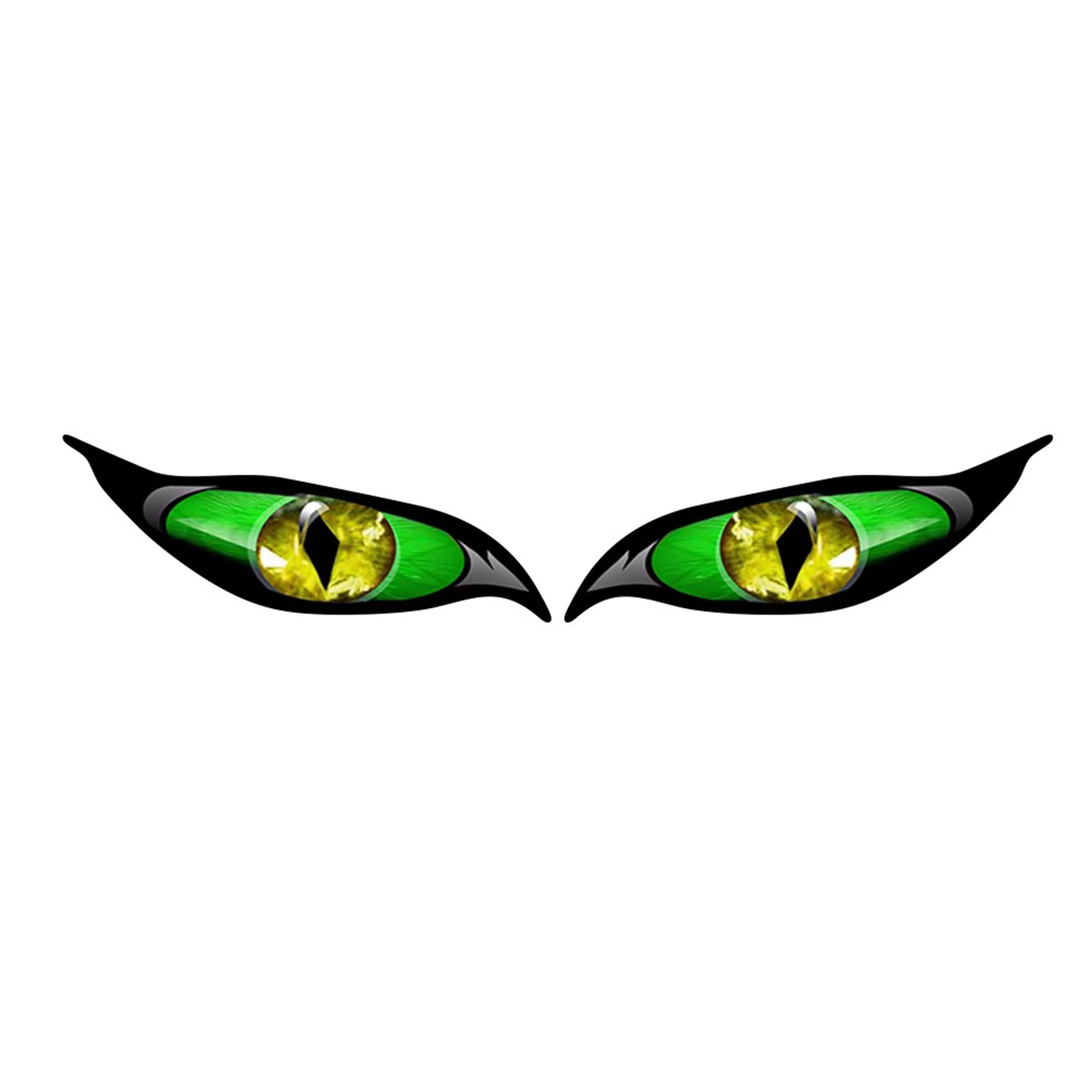 Car Decal Evil Eye Zombie  Car Stickers Evil Eye Zombie  Sunproof Waterproof Decal for Rearview Mirror 5*2in