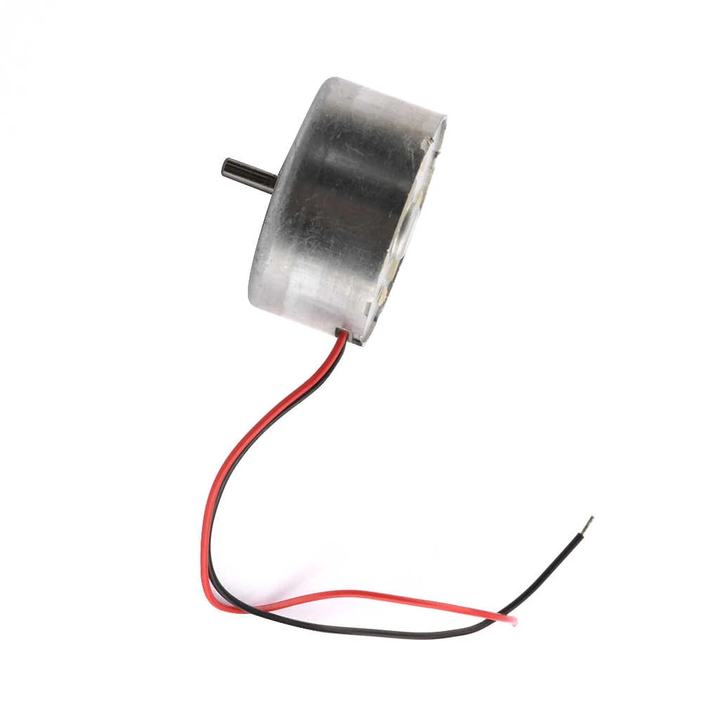 1PCS DC3V-6V Solar Driven Motor VE848081 Generator 3500-7000RPM Radio Recorder CD Player Mute DC Motor