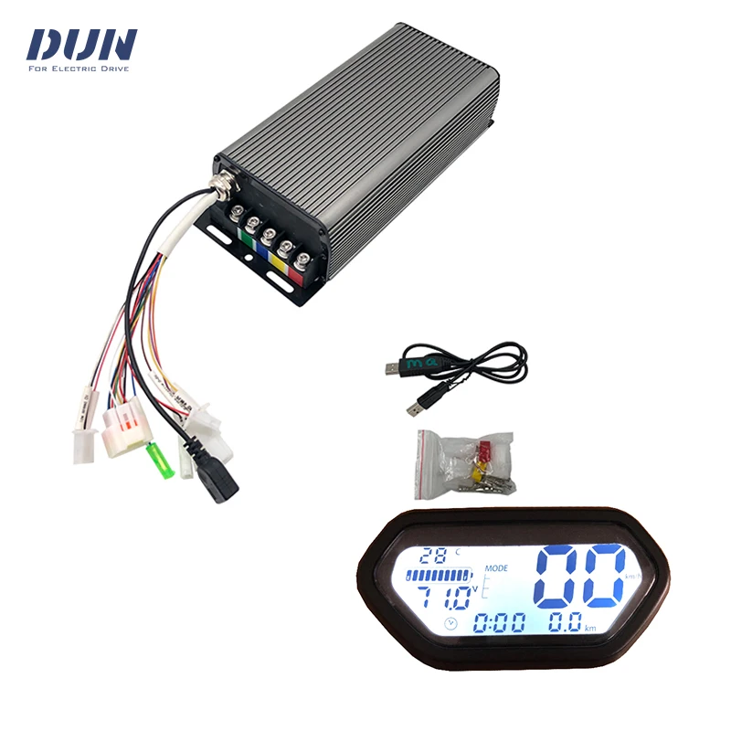 Sabvoton SVMC72100 100A 2000W 2500W Sinusoidal Wave Brushless Programmable Motor Controller With N2 Display Kits