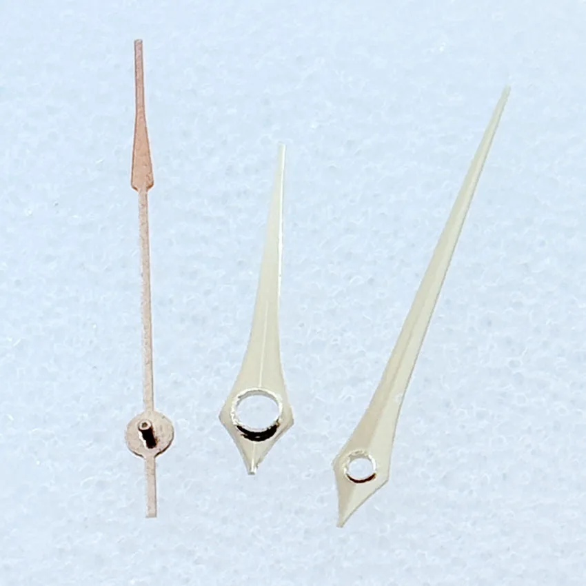 1 قطعة إكسسوارات الساعة، الأيدي، حركة شنغهاي 7120 القديمة عقارب الساعة ثلاثة إبر الذهب الوردي 1 مجموعات