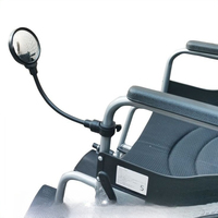 Electric Wheelchair Accessories Wheelchair Specific Rearview Reflective Mirror Tool Wide Angle Convex Mirror Reverse Mirror