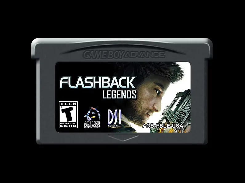 

32-битная игровая карта: Flashback Legends (всего региона! Английский перевод!! )