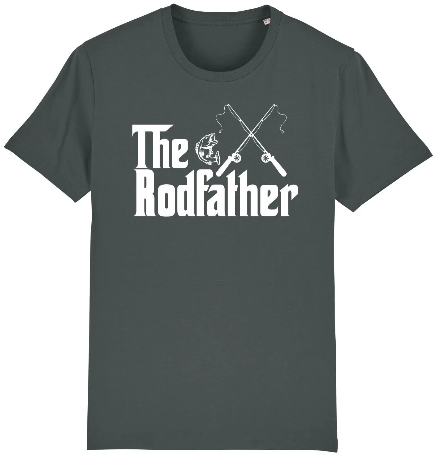 2026 Men's Fashion , Personalized, Casual  The Rodfather T-shirt Funny Joke Fishing Gift Idea for Fisherman Angler Dad