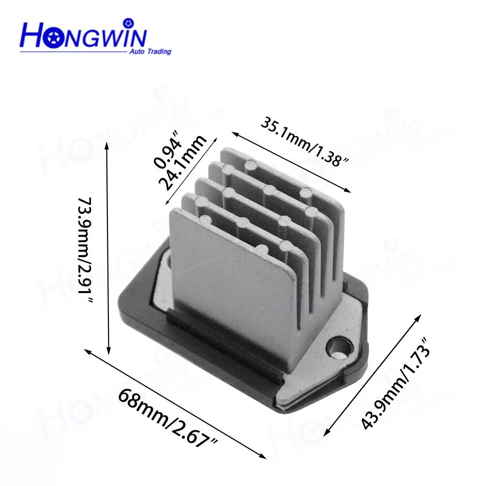 6920408A20 Radiator Fan Blower Motor Resistance Full Auto A/C For Ssangyong Rexton 2001-2009 Kyron Y250 D27DT D27DT 6814021030
