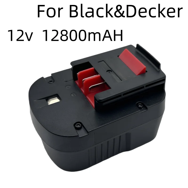 

Batería de herramienta recargable de 12V y 6800mah para Black & Decker A12 A12ex A1712 Hp12k reemplazo Ni-Mh litio Dri