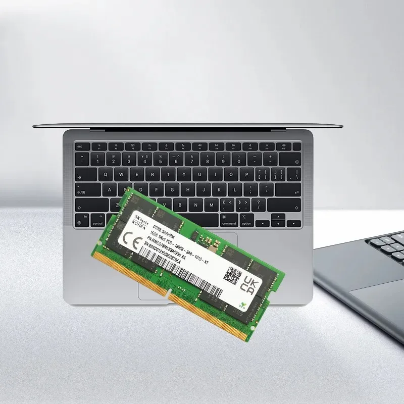 SK Notebook DDR5 Memory Module - 4800/5600MHz, 16G/32G/64G for Laptop Performance Upgrade & Daily Office/Gaming Use