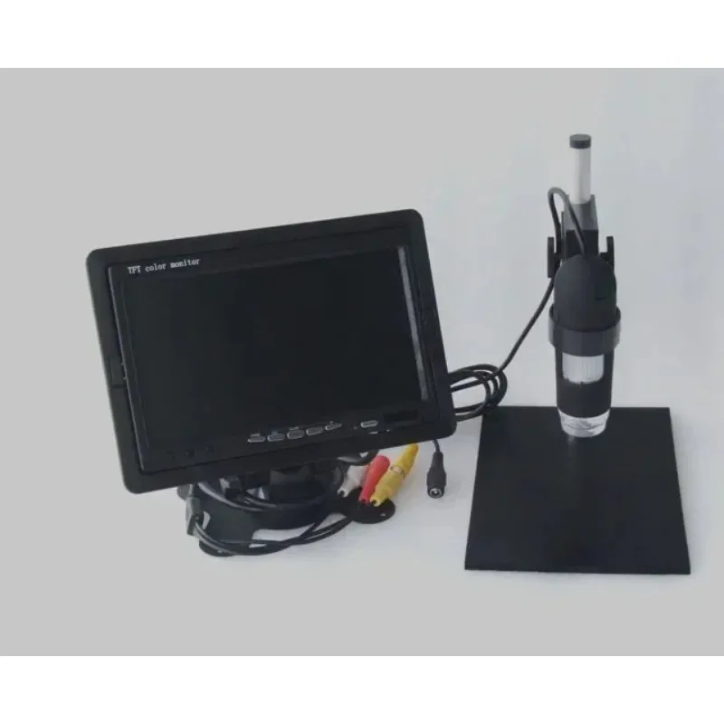

8LED Illuminated 20X/400X USB Zoom Portable Video Digital Microscope Camera with Stand LCD Displayer Tools Microscopio