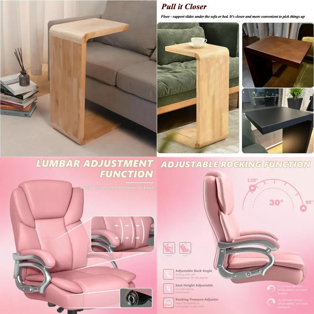 

sturdy high-back office chair for heavyweight users with adjustable features