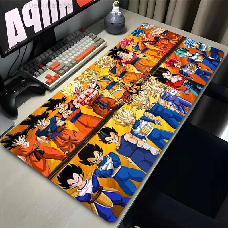 

Коврик для мыши Dragon Ball Z, компьютерный коврик для скоростной работы, коврик для киберспорта, коврик для ноутбука, клавиатуры и мыши, офисный коврик DBZ, настольный коврик