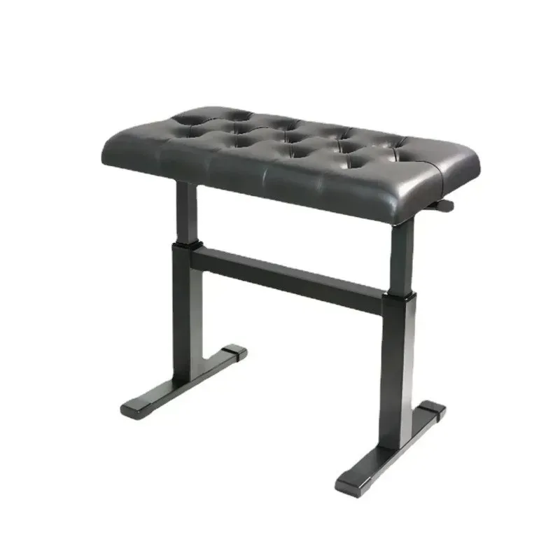 

Hooqu Adjustable Single Adjustment Hydraulic Piano Bench Keyboard Piano Stool Performance Accessory