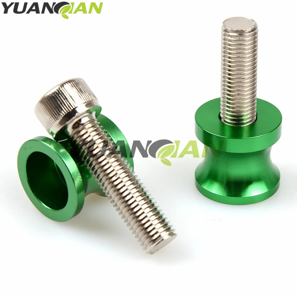 مسامير حامل بكرات Swingarm للدراجات النارية باستخدام الحاسب الآلي لـ KAWASAKI ER6N Z750 Z750R Z250 NINJA 250 300 Z1000 1000 Z900 Z 900 Versys