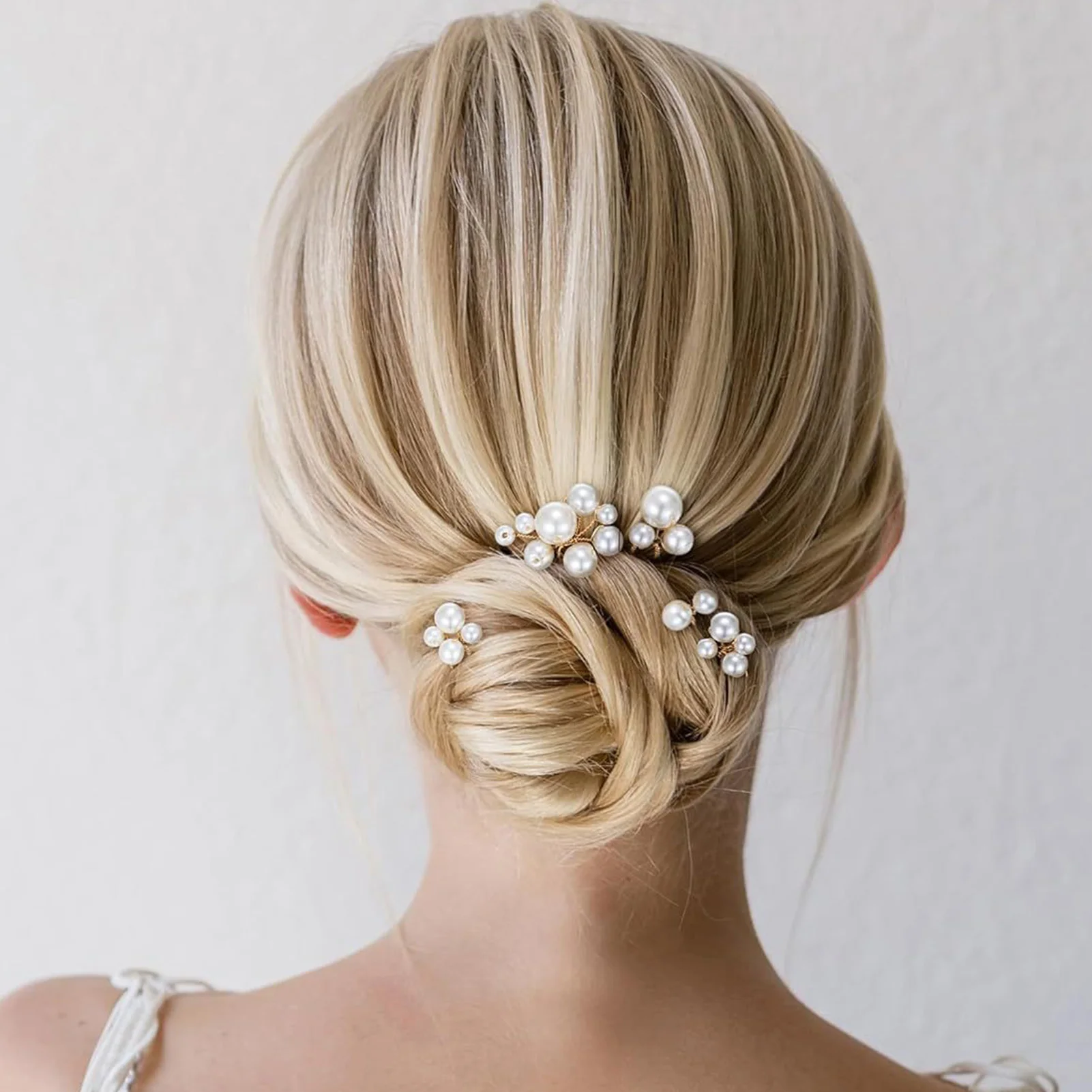 3pcs Bride Hairpin Trendy Hair Clip U-shaped Alloy Tiaras Wedding Hair Accessories Princess Party Headpiece Bride Hair Jewelry view 6