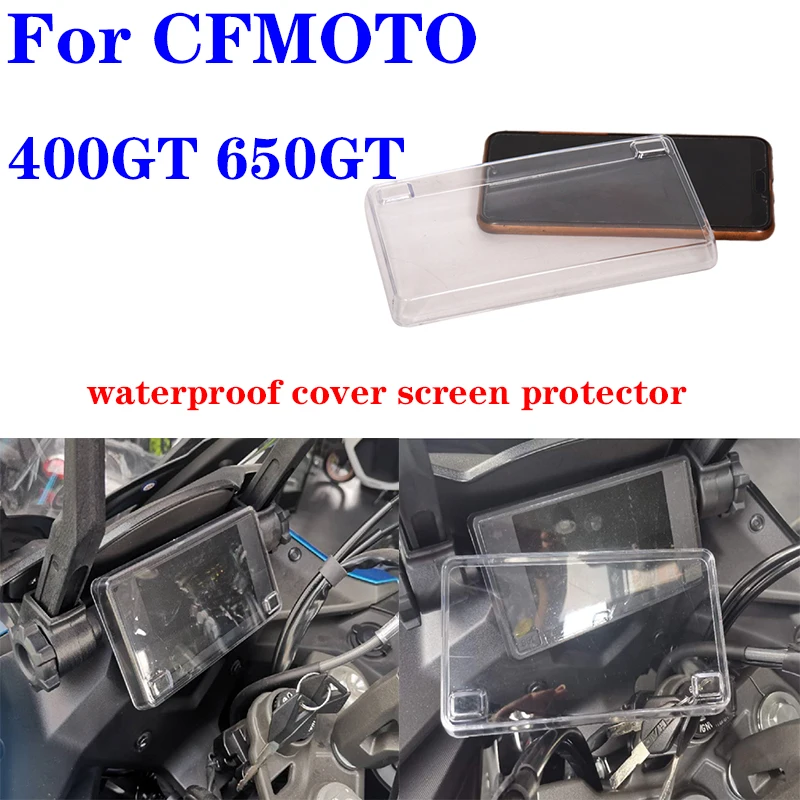 

Suitable for CFMOTO 400GT transparent instrument cover 650GT waterproof cover screen protector conversion accessories