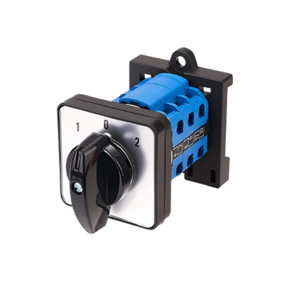 SZW26 20A 3 Position 4 Section Changeover Switch Rail Mounted For Industrial Power System Control Electrical Equipment