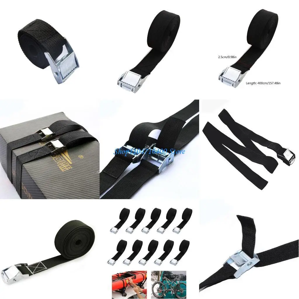 

y1gd Tie Down Strap Heavy Duty Lock Buckle for Luggage Bunding Car Roof Rack