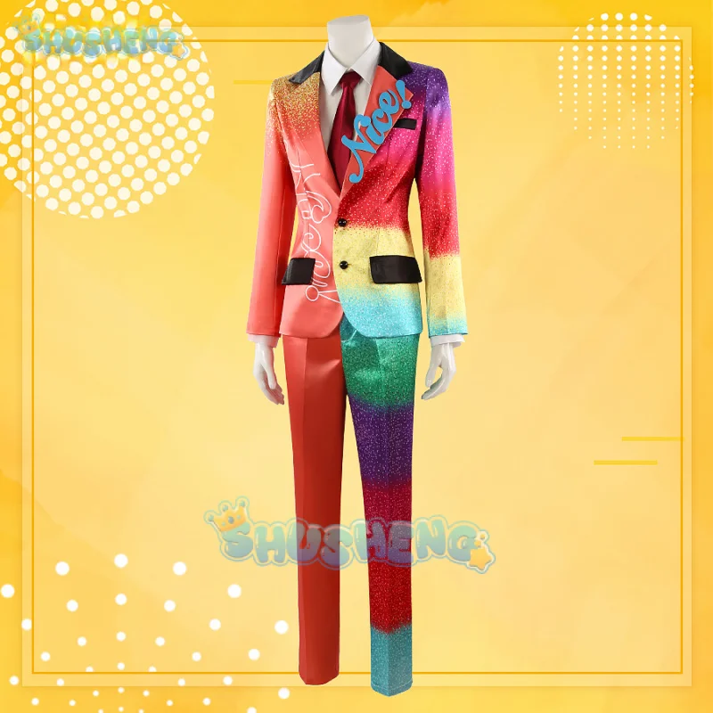 Ensemble Stars Nice Arneb Thunder  Cosplay Costume Colorful Suits Uniform Hallowen Carnival Party Play Role for Women Men