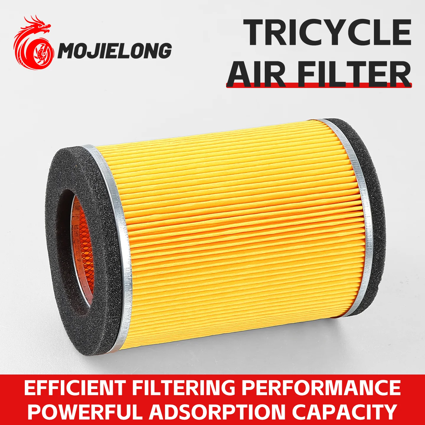 

Three-wheel vehicle air filter, suitable for Zongshen Junma 09A1A7 air filter and air filter element of the air cleaner.