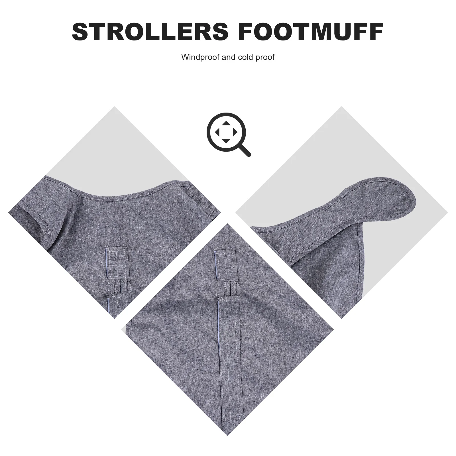 

Stroller Foot Muff for Baby All Season Use Windshield Cover Pram Buggy Warm Leg Protector Comfortable