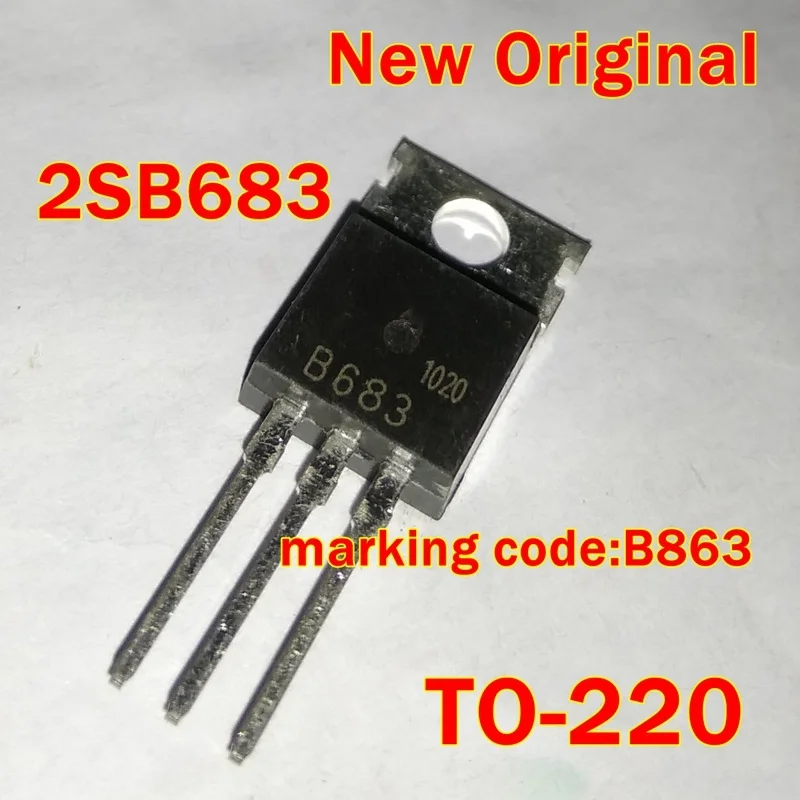 1Pcs to 100Pcs 2Sb683 To-220 New Original Marking Code:B863 Silicon Pnp Power Transistor