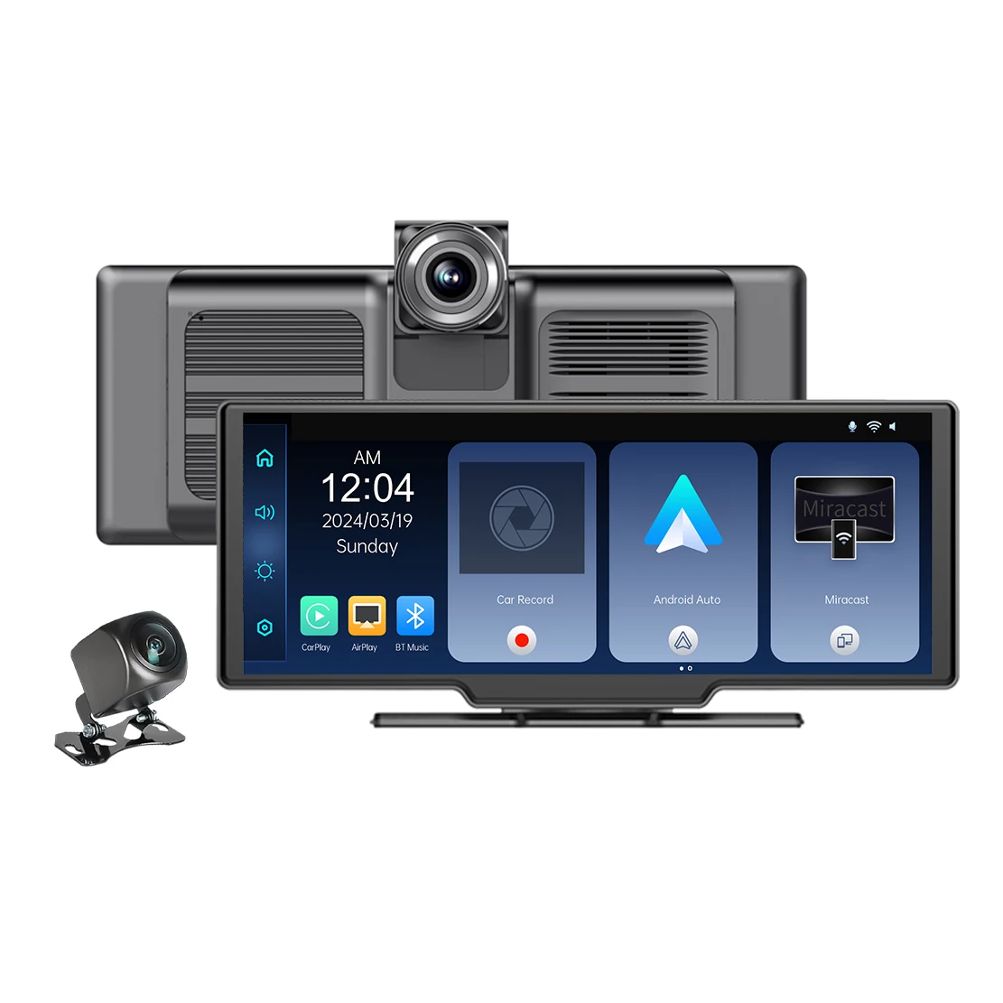 

2025 hot sale In-Car Display 11.26" Portable With Driving Recorder Car DVD Player Screen IPS and Android Auto DVR Car