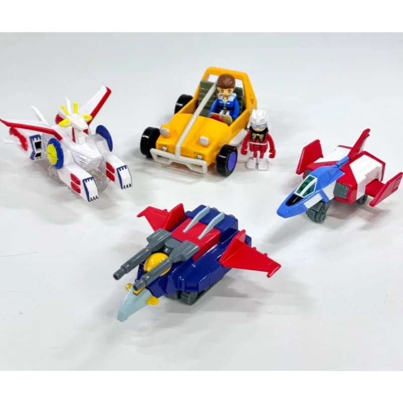 

5pcs/set TAKARA TOMY Tomica Gundam Mobile Suit co-branded mini die-cast alloy car model toy boy Christmas birthday gift