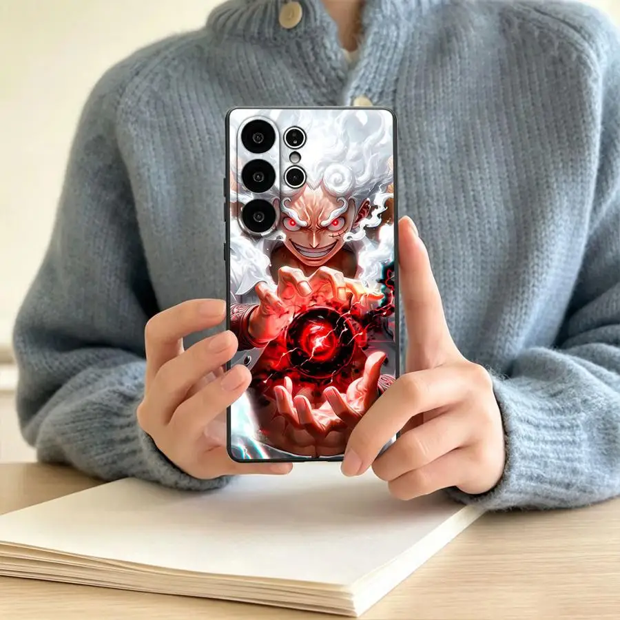 One Piece Zoro Luffy Case for Samsung Galaxy S26 S23 S24 Ultra S21 Plus S20 FE Note 20 10 Ultra S22 S25 Edge Phone Cover