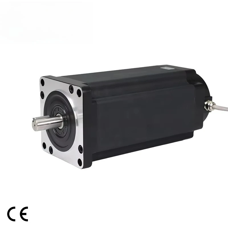 High Holding Torque 50Nm Hybrid 3-Phase Stepper Motor Nema 52 for Industrial 3D Printer & CNC Machine 130mm Width