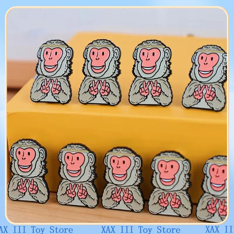 New Anime Black Myth Wukong Monkey Badge Refrigerator Magnet Cute Magnetic Attraction Emblem Kawaii Gadgets Toys Kid Gifts