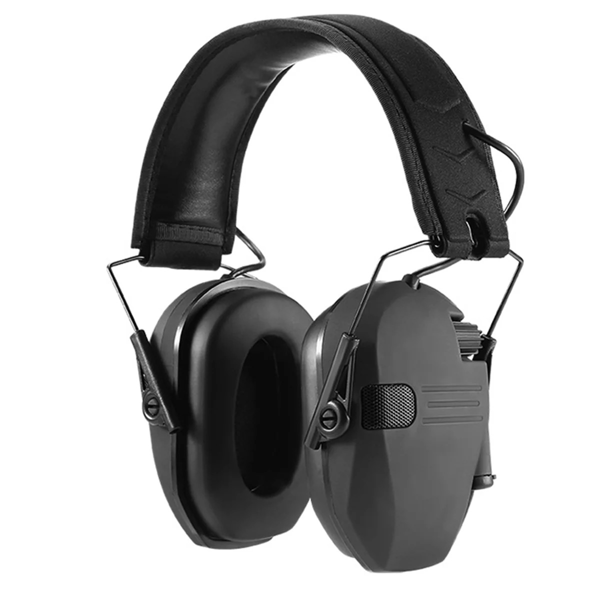 Noise Cancelling Headphones Electronic Hearing Protection Earmuffs Noise Cancelling Headphones Field Equipment Black