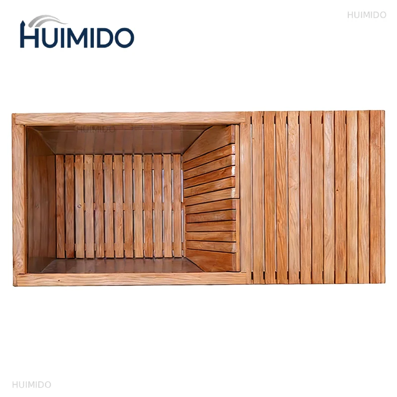 Direct manufacturer of modern cold bathtubs with pumps and coolers for outdoor bathroom hotel use