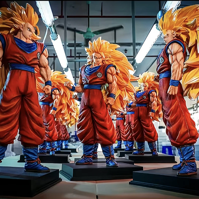 Dragon Ball Jt-025 Anime Modelo Figuras Animação Periférica Decorações de Mesa 2% Super Macaco Rei Super Saiya Modelo Brinquedos
