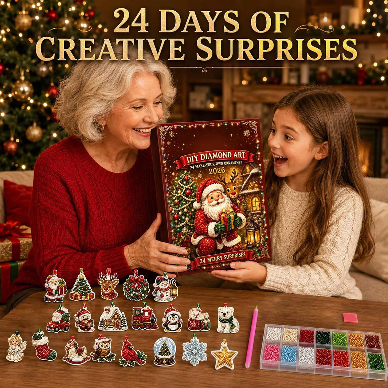 Elmas Sanatı Temalı 2026 Noel - Art Craft Kit incelemesi ve fiyatı