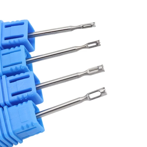 Imagen 2 del producto Broca de pedicura de acero inoxidable, eliminador de maíz Clavus, cortador de cutículas médico para taladro de pedicura, broca rotativa para rebabas, herramientas para el cuidado de los pies