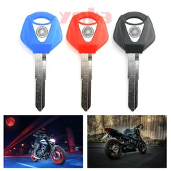 For Yamaha Mt01 Mt03 Mt07 Mt09 TDM850 TDM900 FZR250 FZR400 XJR400 XJ6 XJR1300 FJR1300 key Motorcycle Blank Key Uncut Blade