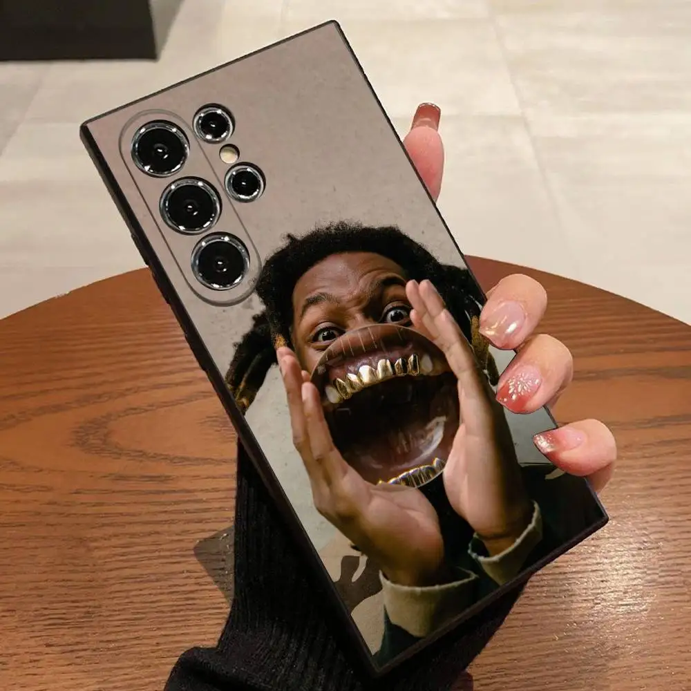 Etui na telefon D-Denzel Ta13oo Curry do Samsunga S25, S24, S21, S22, S23, S30, Ultra, S20, Plus, Fe, Lite, 5G Black Box