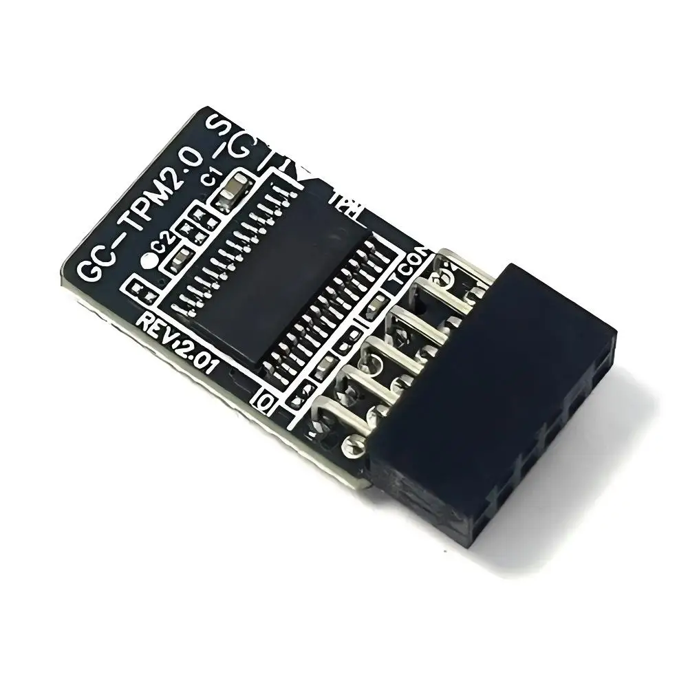 GC-TPM2.0_S 12pin-1 LPC TPM Security SLB9665 Module For GIGABYTE X299/X299X/A520/A520M Series X299X  MASTER/ X299 DESIGNARE