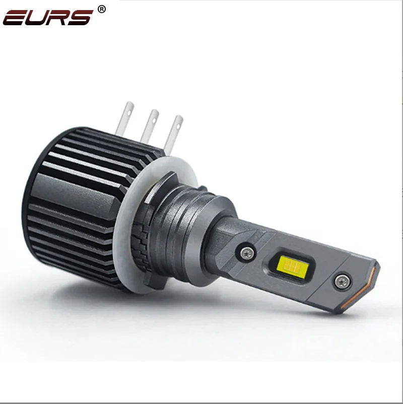 EURS H15 LED car front headlights super strong decoding light high beam high-power direct insertion GOIF light