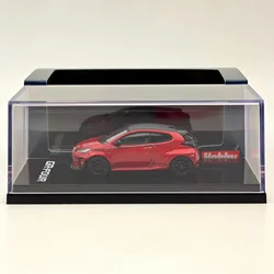 Hobby Japón GR-cuatro YARIS RZ, alto rendimiento, rojo emocional HJ642024HR, modelos fundidos a presión, colección de coches, regalos de juguetes automáticos, 1/64