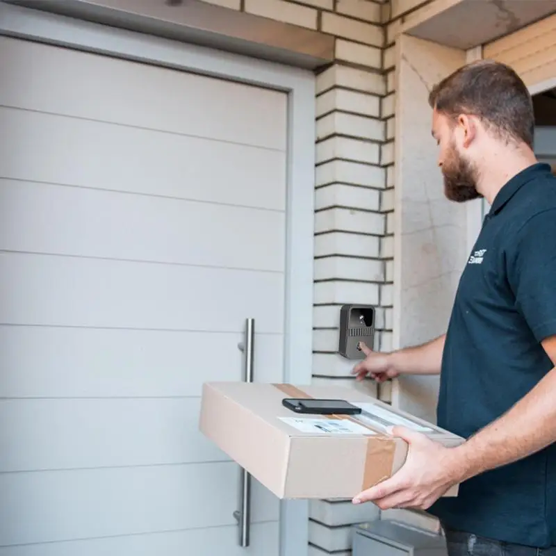 Visual Door Bell Camera Wireless Doorbells Long Range HD Doorbell With Screen Monitor Night Vision For Home Apartment hotel