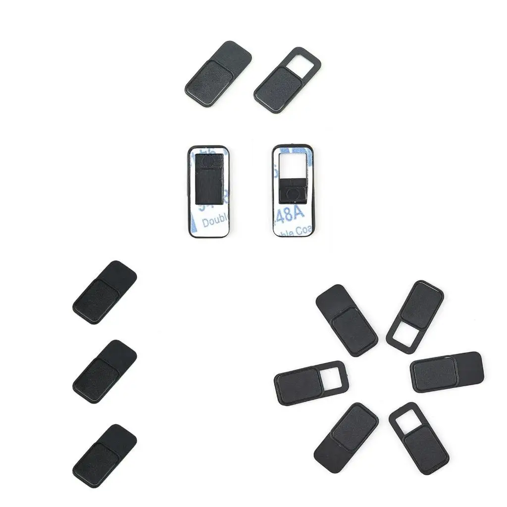 3 Pcs Plastic Camera Stickers Notebook Peeping for Protection Privacy Cover Privacy Protector