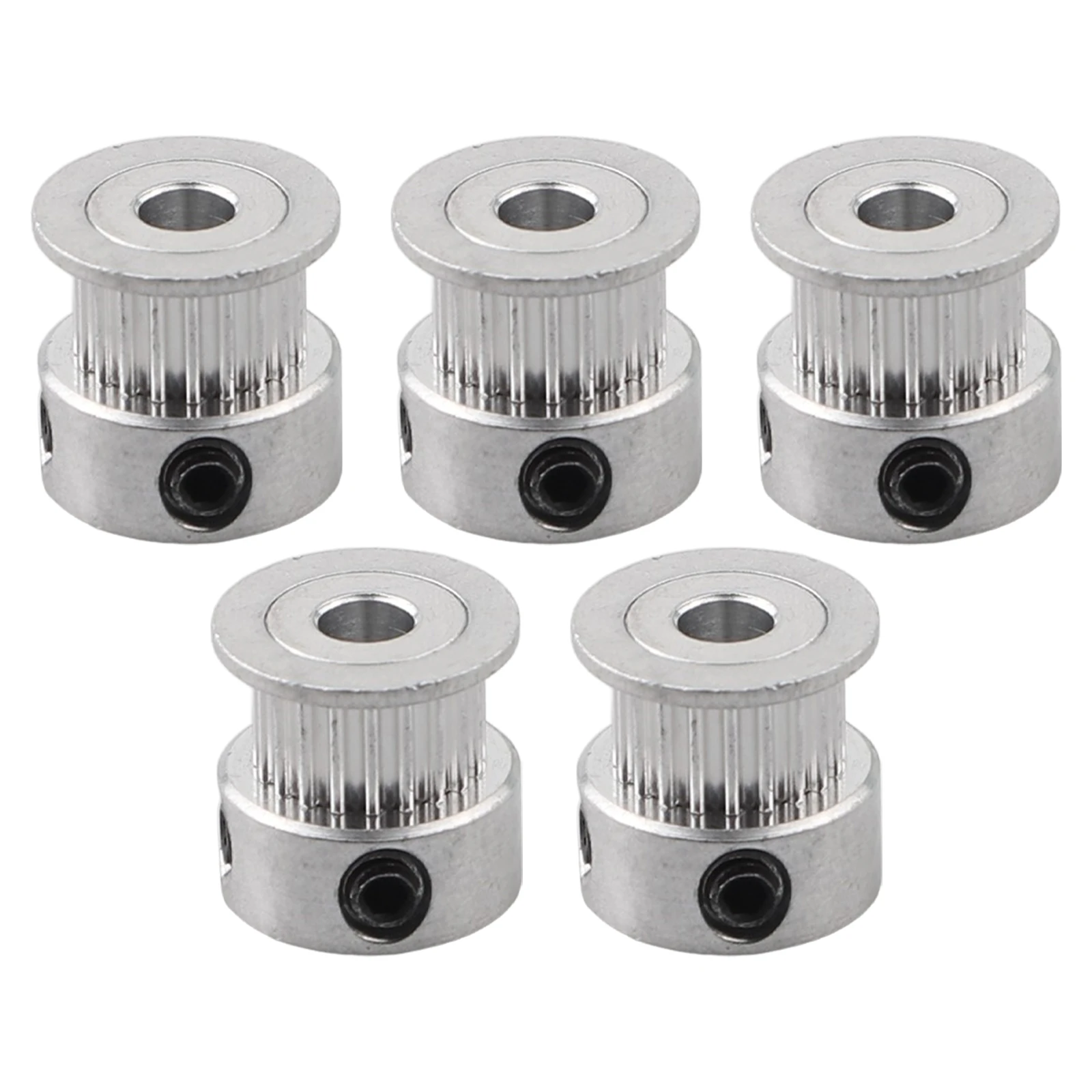 Synchronized Wheel Set Ten Pieces Designed to Fit a Standard 6mm Belt Width Perfectly Crafted from High Grade Aluminum Alloy
