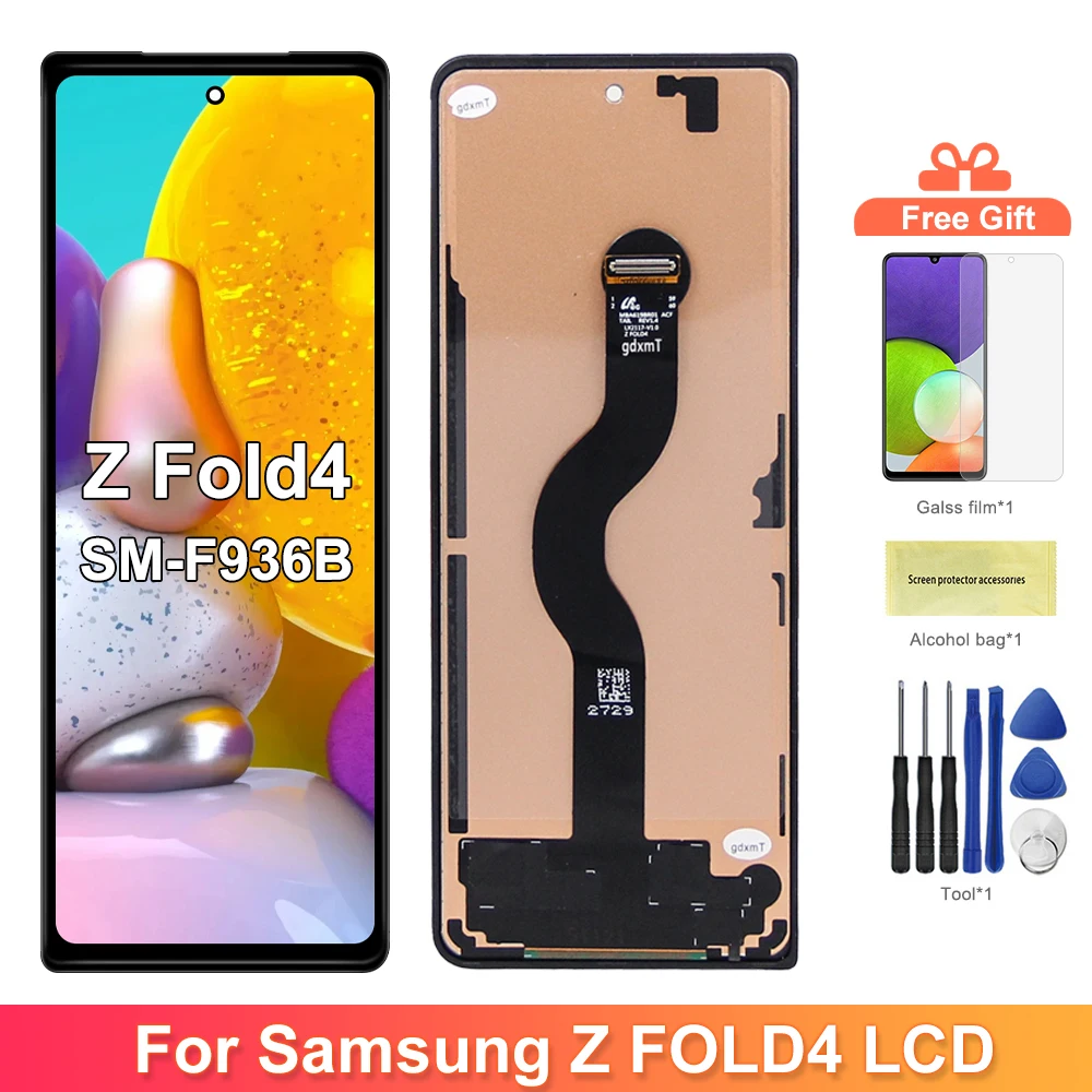 For Samsung Z Fold4 5G LCD Display Touch Screen Digitizer For